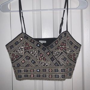 American Eagle detailed cropped top